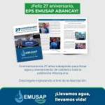 ¡Feliz aniversario, EPS EMUSAP ABANCAY!