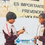 LA EPS EMUSAP ABANCAY Y ESTUDIANTES DE LA INSTITUCIÓN LA VICTORIA REALIZAN MEDICIONES DE CLORO