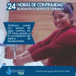 LA EPS EMUSAP ABANCAY GARANTIZA 24 HORAS DE SERVICIO DE AGUA EN EL DISTRITO DE TAMBURCO