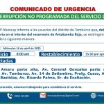 Atentos con el siguiente comunicado