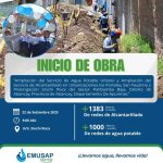 Hoy iniciamos una nueva obra de saneamiento