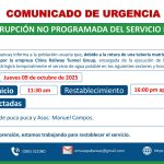 ¡Atentos con el siguiente comunicado!