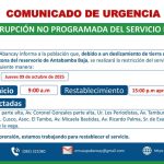 ¡ Atentos con el siguiente comunicado!