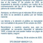 Comunicado