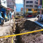LA EPS EMUSAP ABANCAY AVANZA CON LA RENOVACIÓN DE REDES DE AGUA POTABLE EN LA AVENIDA CHILE