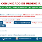 ¡ Atentos con el siguiente comunicado!