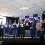 LA EPS EMUSAP ABANCAY RECONOCE A TRABAJADORES CON MÁS DE 30 AÑOS DE SERVICIO