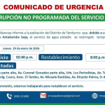 ¡Atentos con el siguiente comunicado!