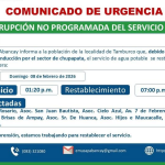 ¡Atentos con el siguiente comunicado!