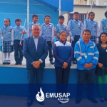 LA EPS EMUSAP ABANCAY PARTICIPÓ EN LA IMPOSICIÓN DE CORDONES Y JURAMENTACIÓN DE ALUMNOS BRIGADIERES DEL AGUA DE LA INSTITUCIÓN EDUCATIVA N°54043 CESAR ABRAHAM VALLEJO.